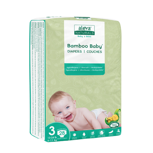 Bamboo Baby Diapers - Size 3
