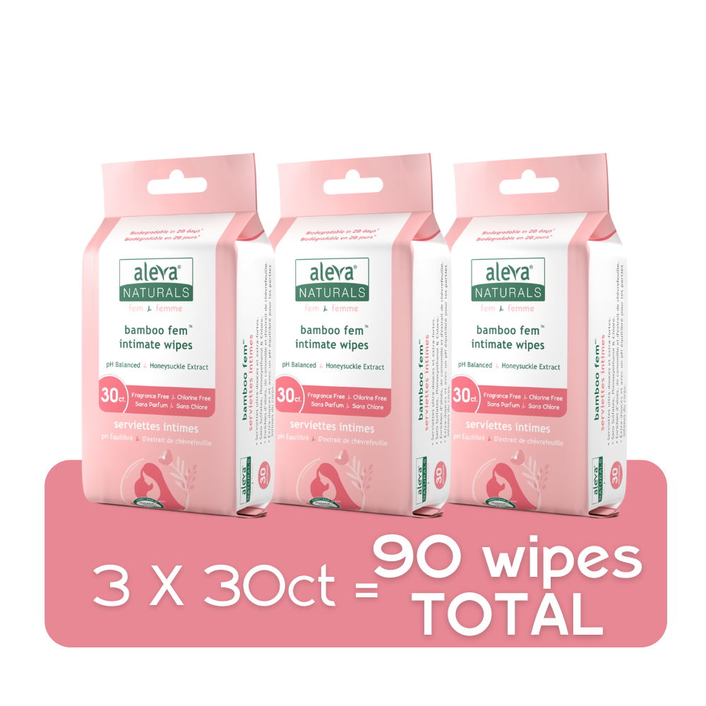 Bamboo Fem Intimate Wipes - 30 ct.