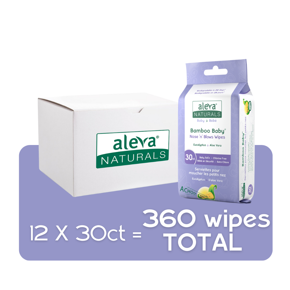 Bamboo Baby Nose 'n' Blows Wipes