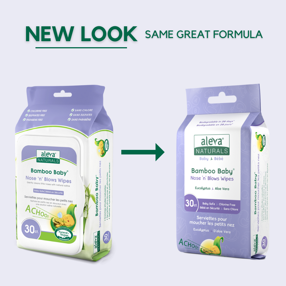 Bamboo Baby Nose 'n' Blows Wipes