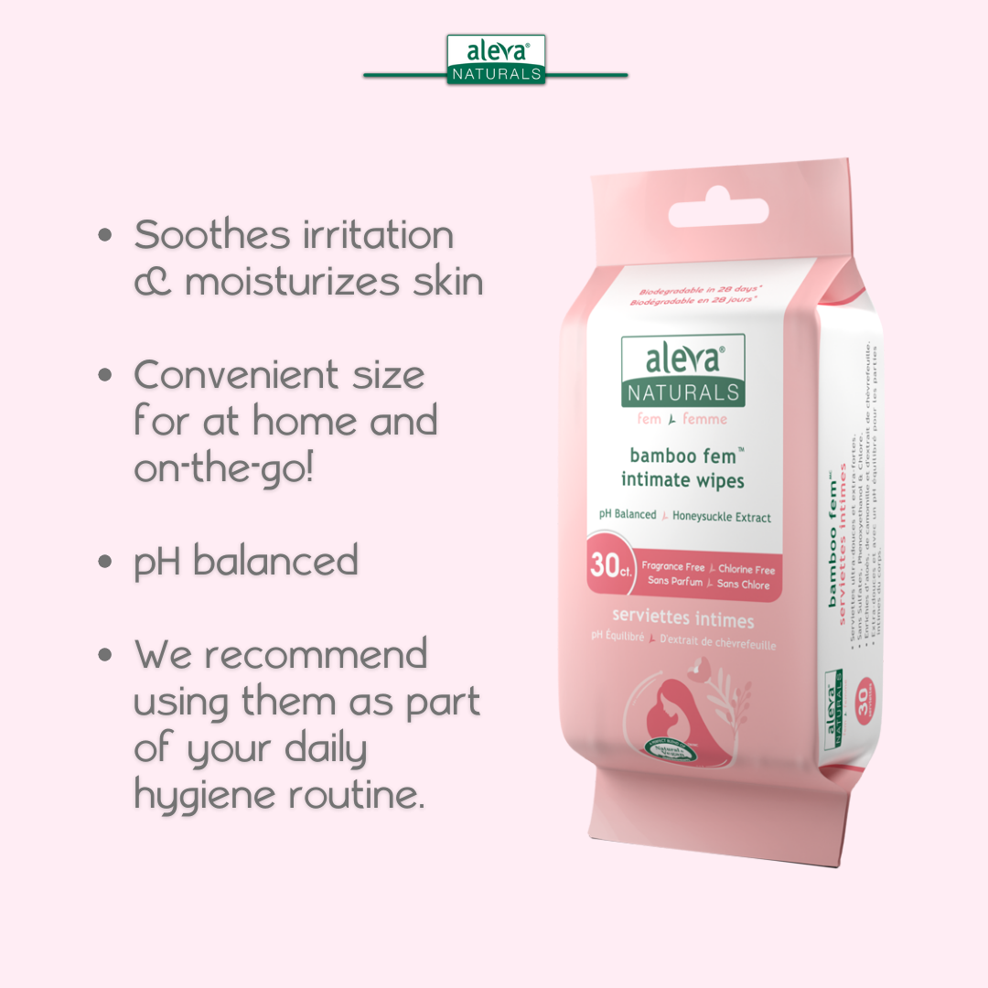 Bamboo Fem Intimate Wipes - 30 ct.