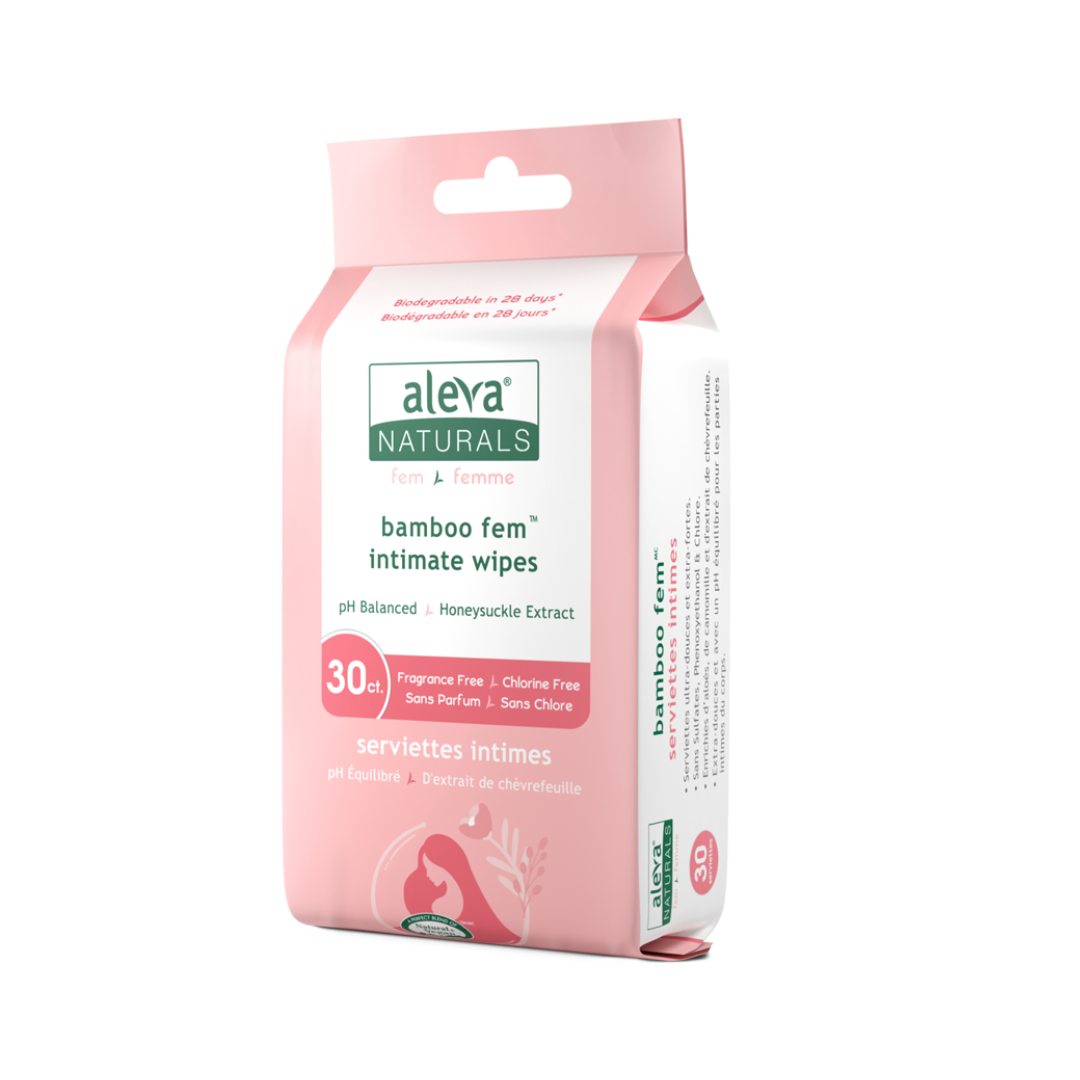 Bamboo Fem Intimate Wipes - 30 ct.