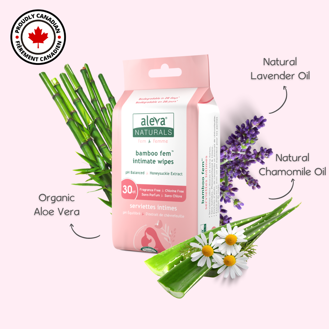 Bamboo Fem Intimate Wipes - 30 ct.