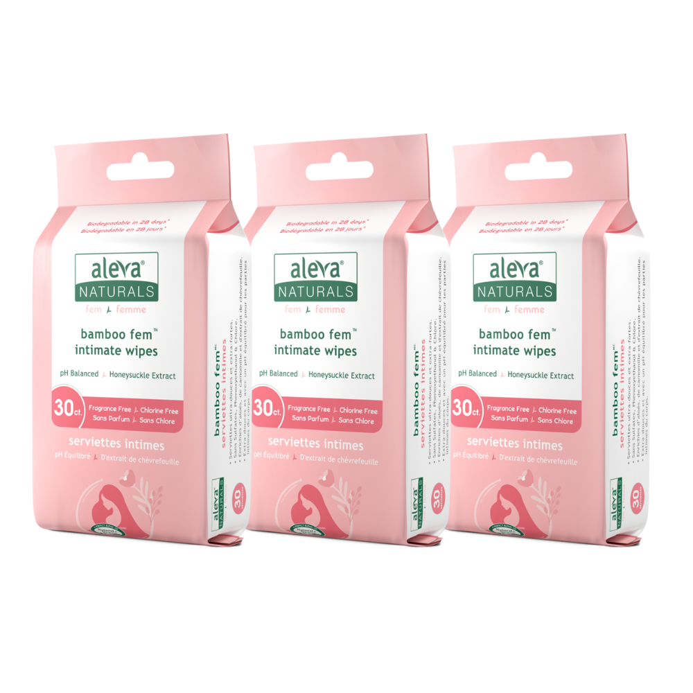 Bamboo Fem Intimate Wipes - 30 ct.