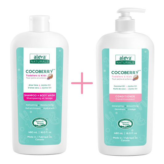 COCOBERRY™ Shampoo + Body Wash & Conditioner Combo Pack