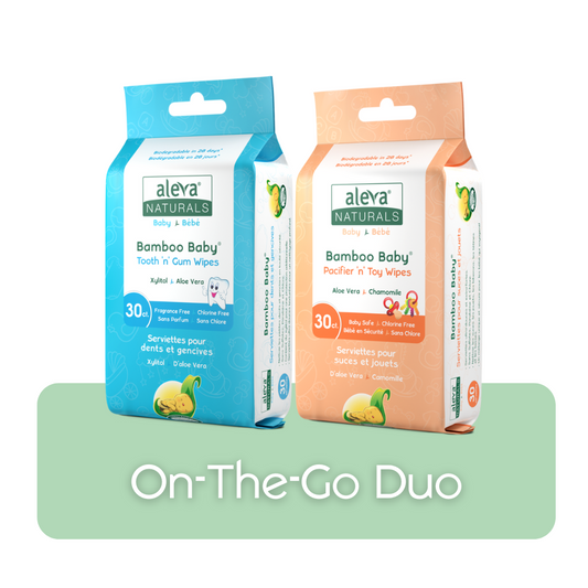 Bamboo Baby On-The-Go Wipes Duo
