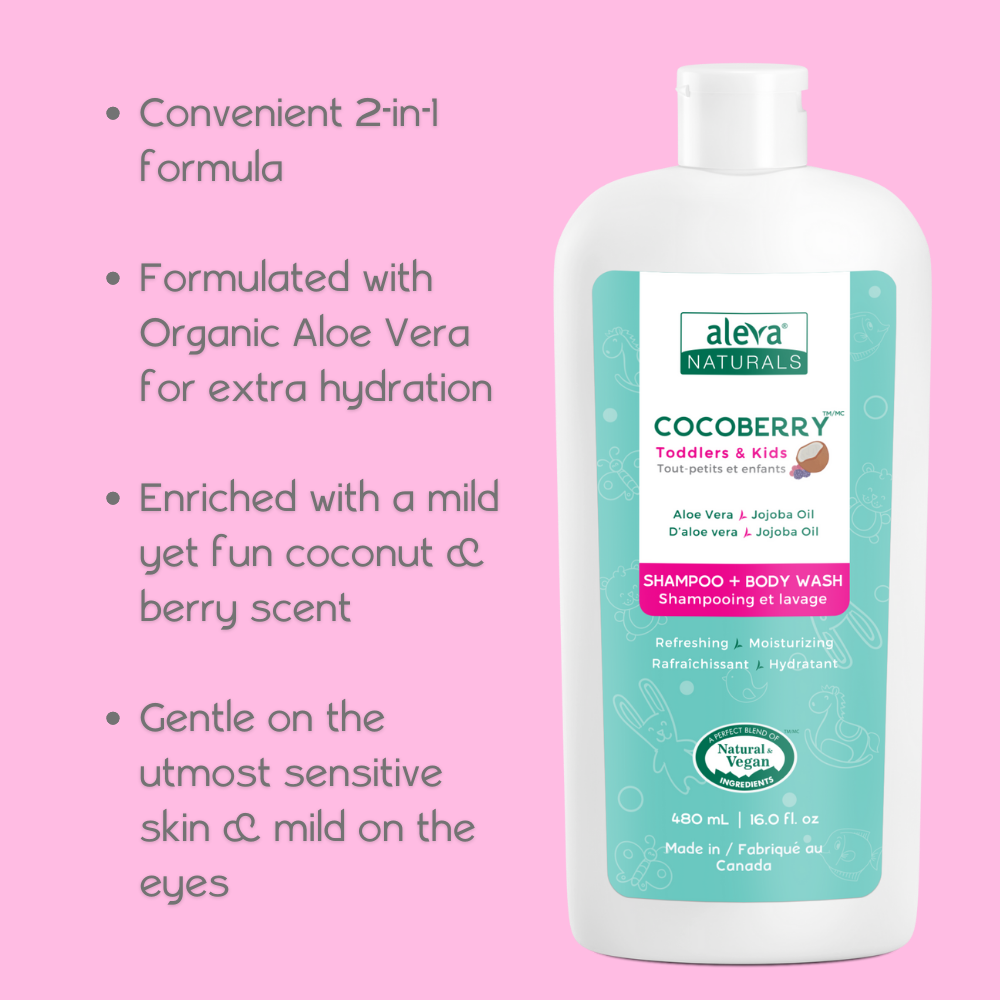 COCOBERRY™ Shampoo + Body Wash & Body Lotion Combo Pack