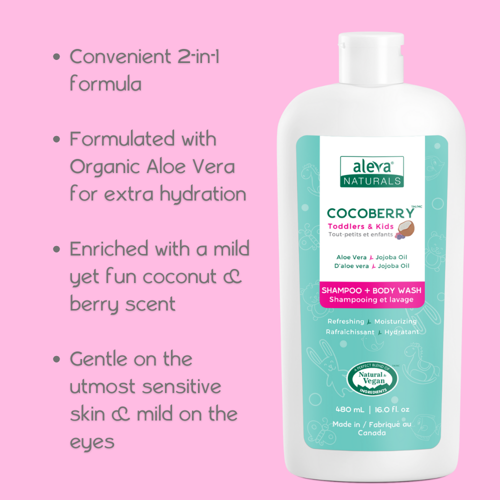 COCOBERRY™ Shampoo + Body Wash & Conditioner Combo Pack