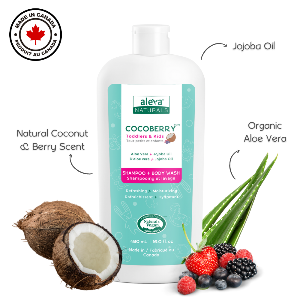 COCOBERRY™ Shampoo + Body Wash & Conditioner Combo Pack