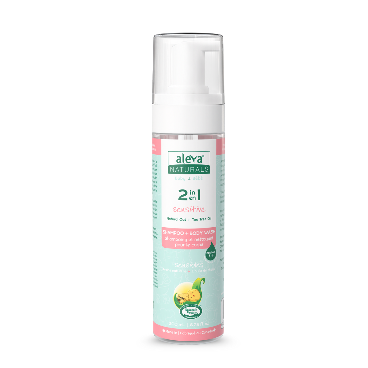 2 in 1 Shampoo + Body Wash