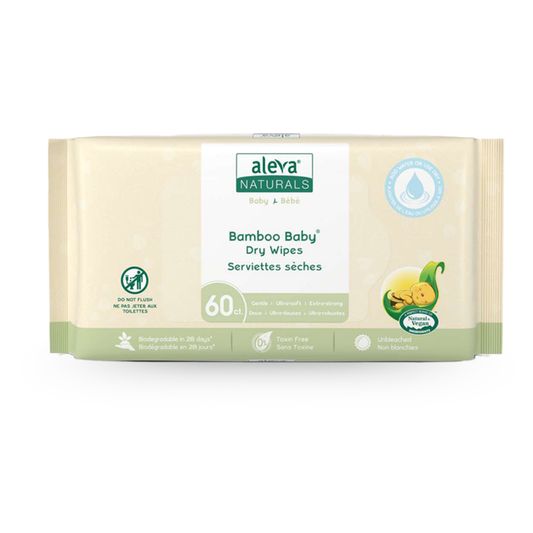 Bamboo Baby Dry Wipes