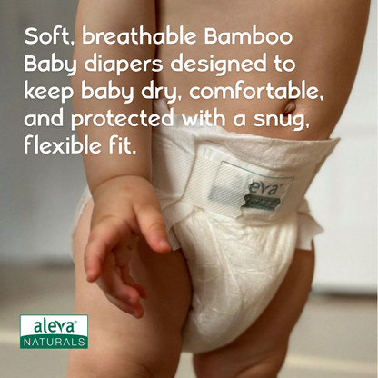 Bamboo Baby Diapers - Size 2