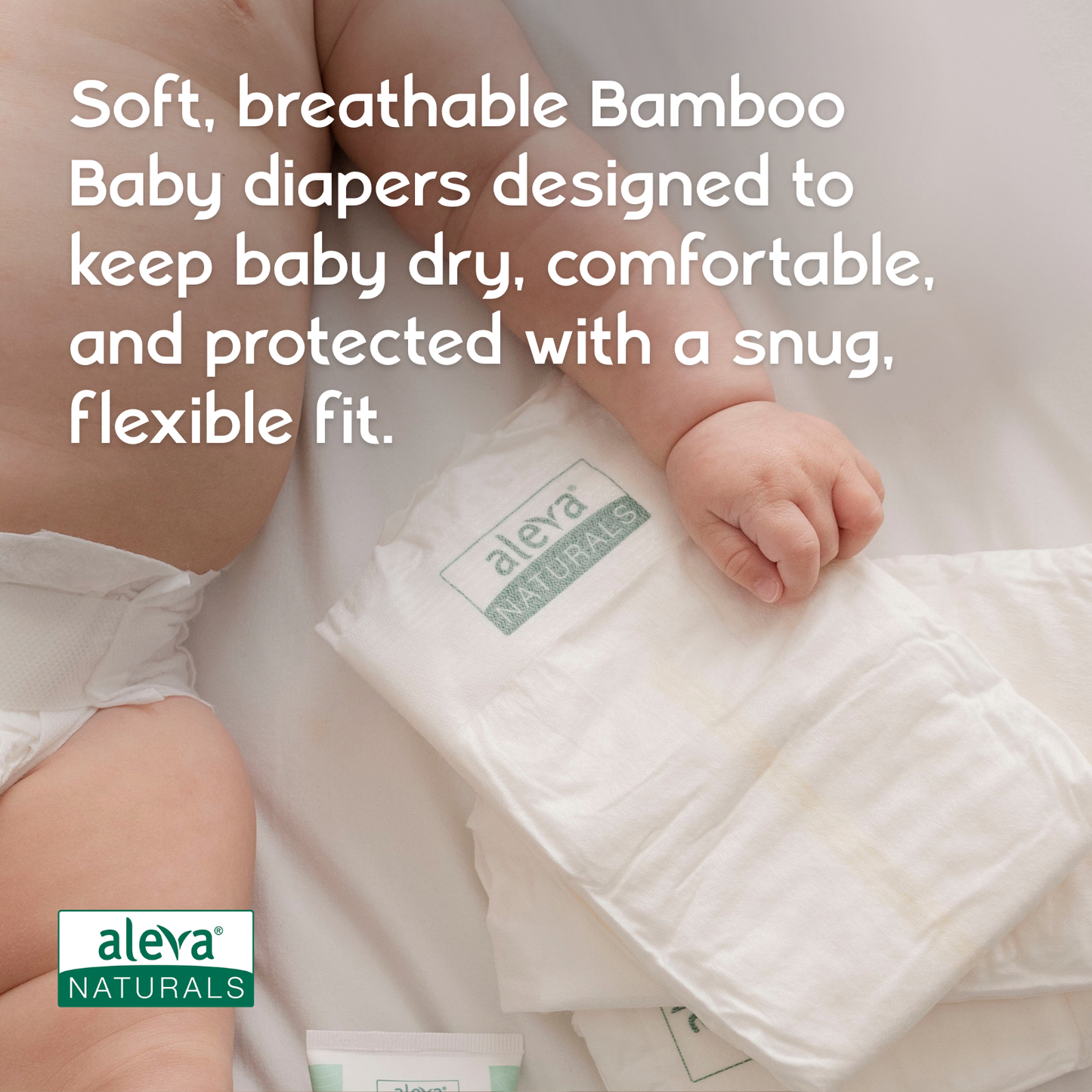 Bamboo Baby Diapers - Size 3