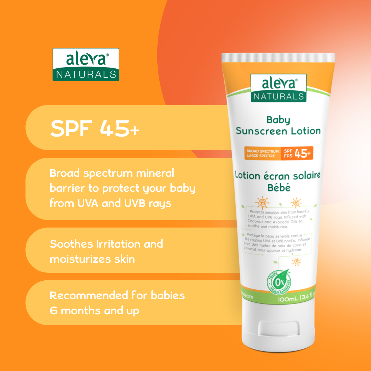 Baby Sunscreen Lotion SPF 45+
