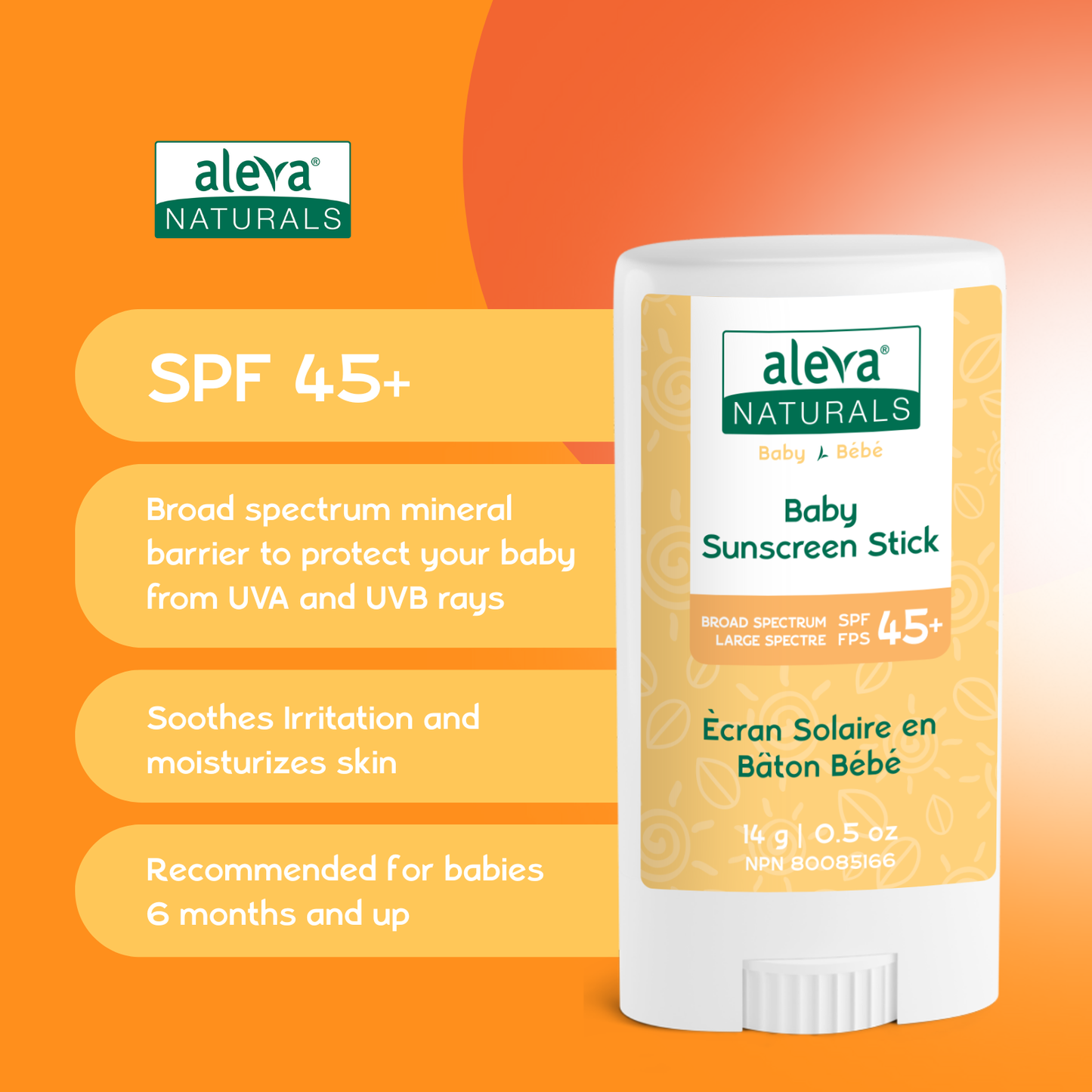 Baby Sunscreen Stick SPF 45+
