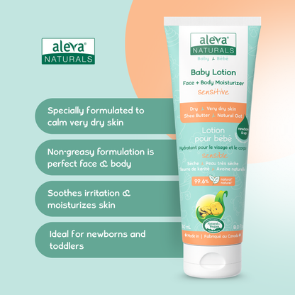 Baby Lotion Face + Body Moisturizer - 8 fl.oz.