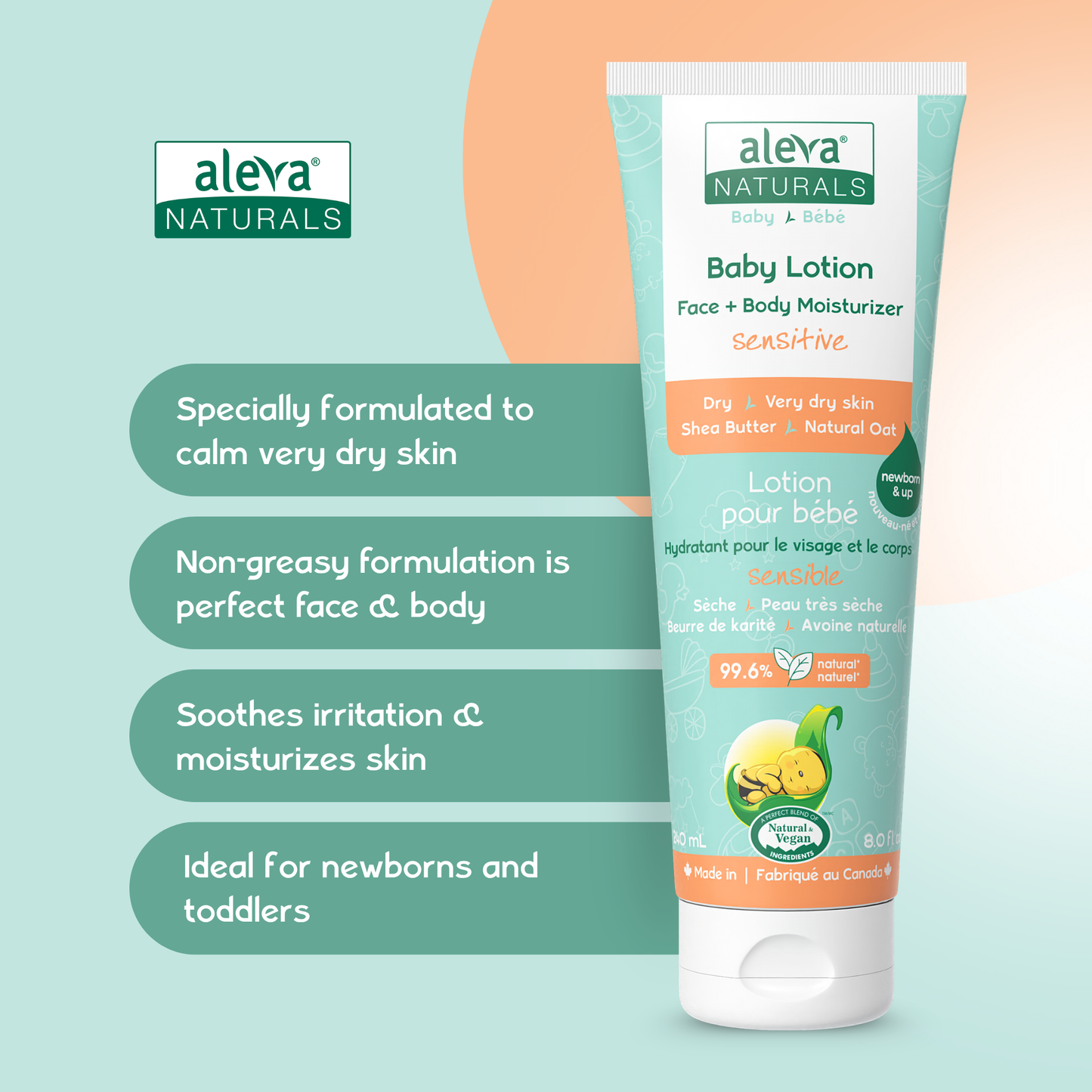 Baby Lotion Face + Body Moisturizer