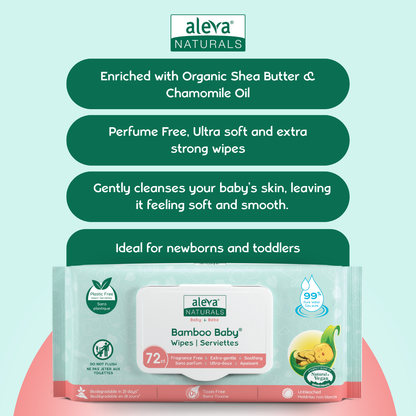 Bamboo Baby Sensitive Wipes