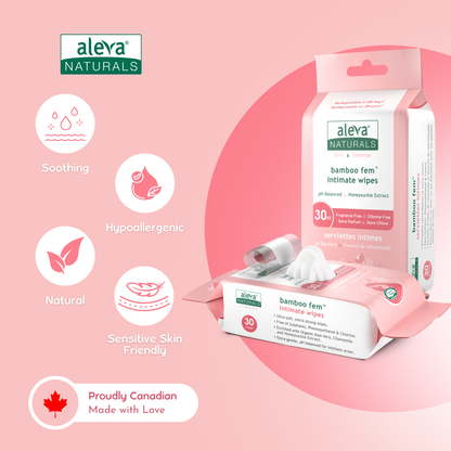 Bamboo Fem Intimate Wipes