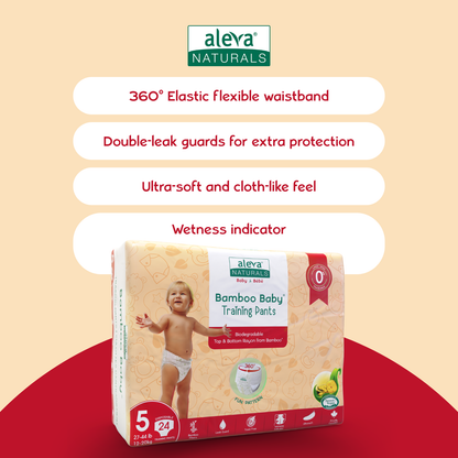 Bamboo Baby Training Pants - Size 5