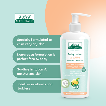 Baby Lotion Face + Body Moisturizer - 8 fl.oz.