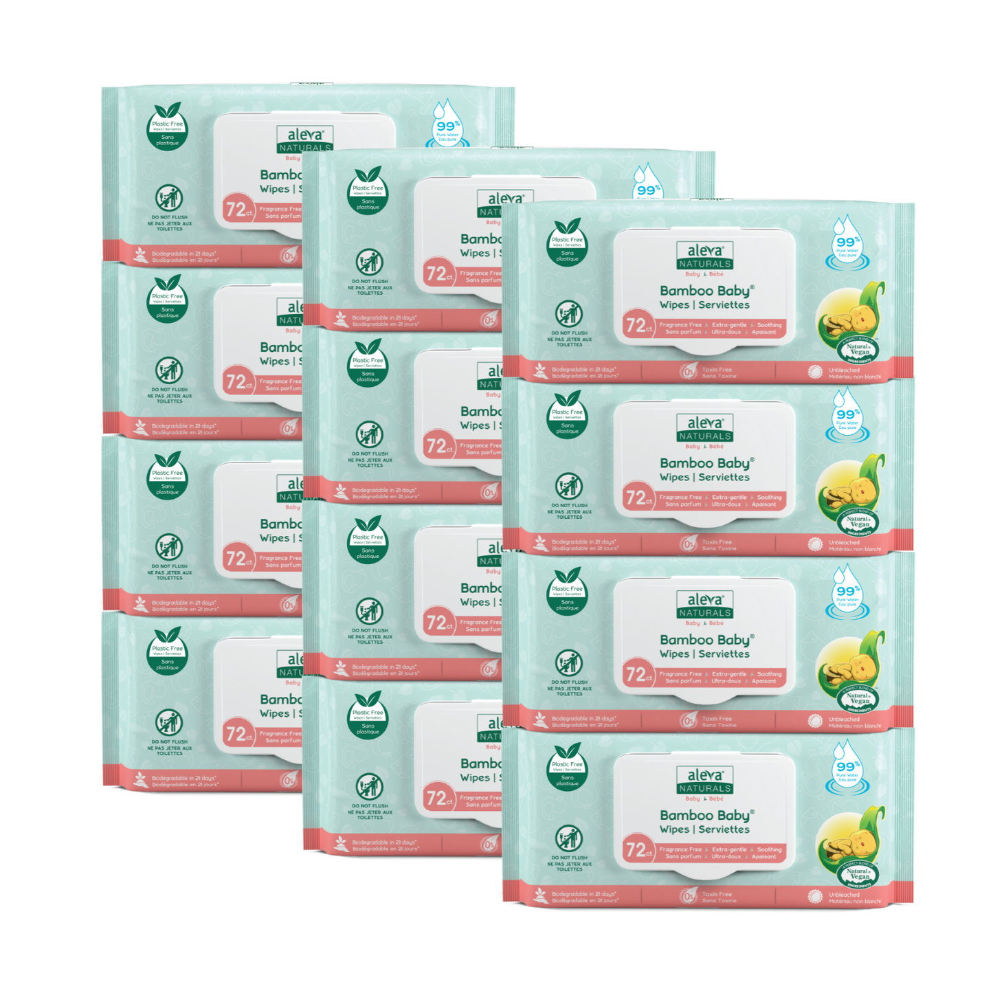 Bamboo Baby Sensitive Wipes