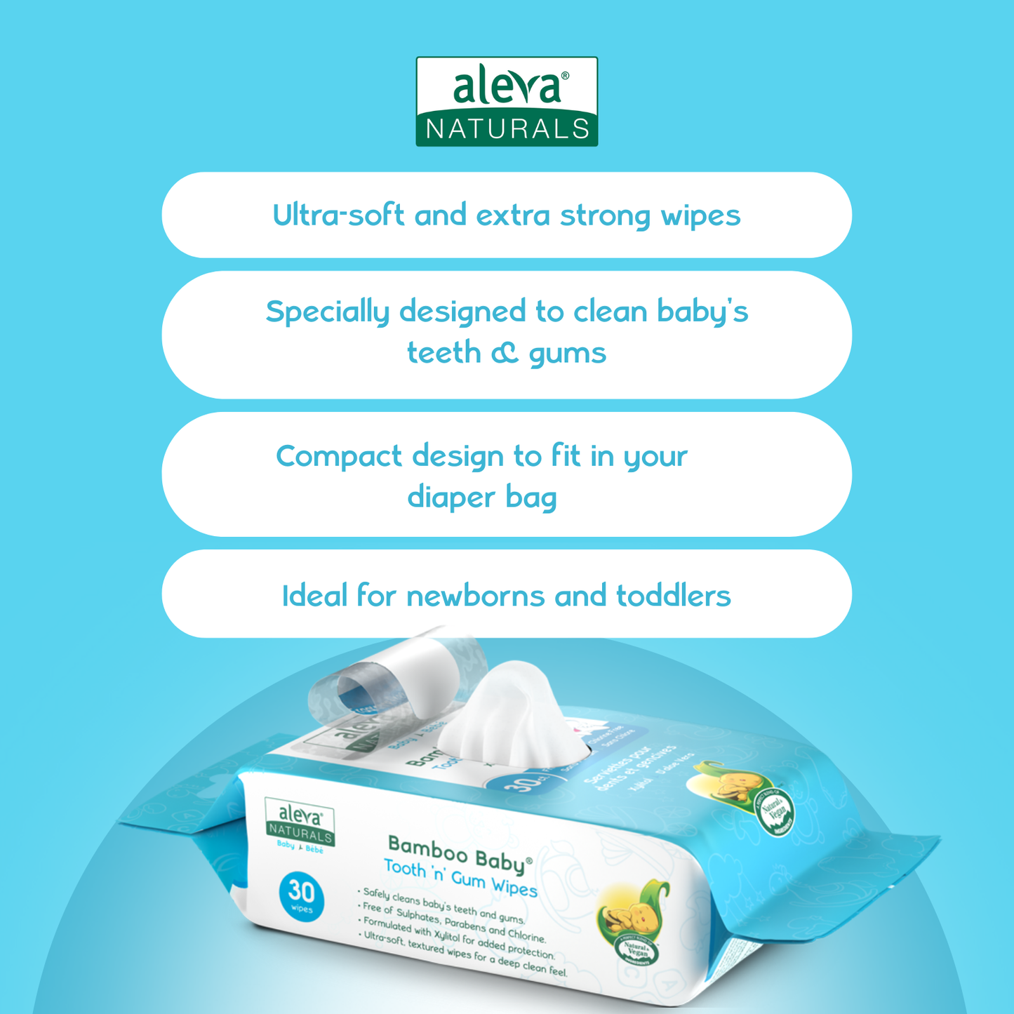 Bamboo Baby Wipes Daily Essentials Pack