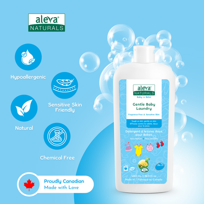 Gentle Baby Laundry, Convenient Travel Size