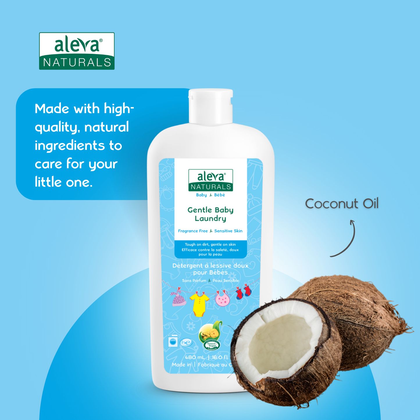 Gentle Baby Laundry, Convenient Travel Size