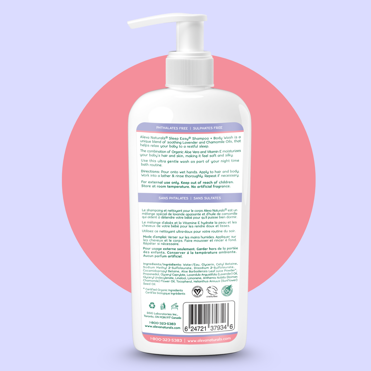 Sleep Easy Shampoo & Body Wash