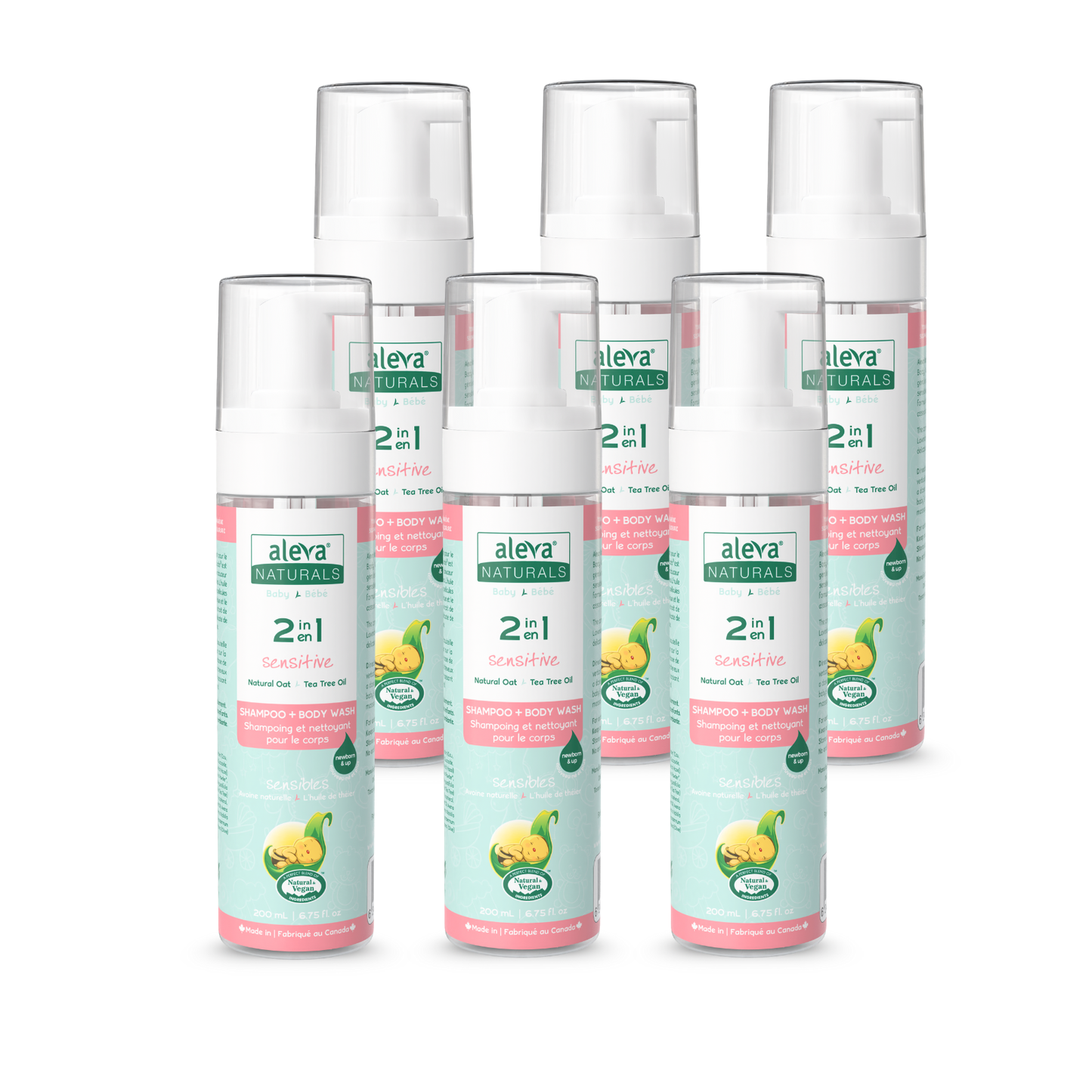 2 in 1 Shampoo + Body Wash