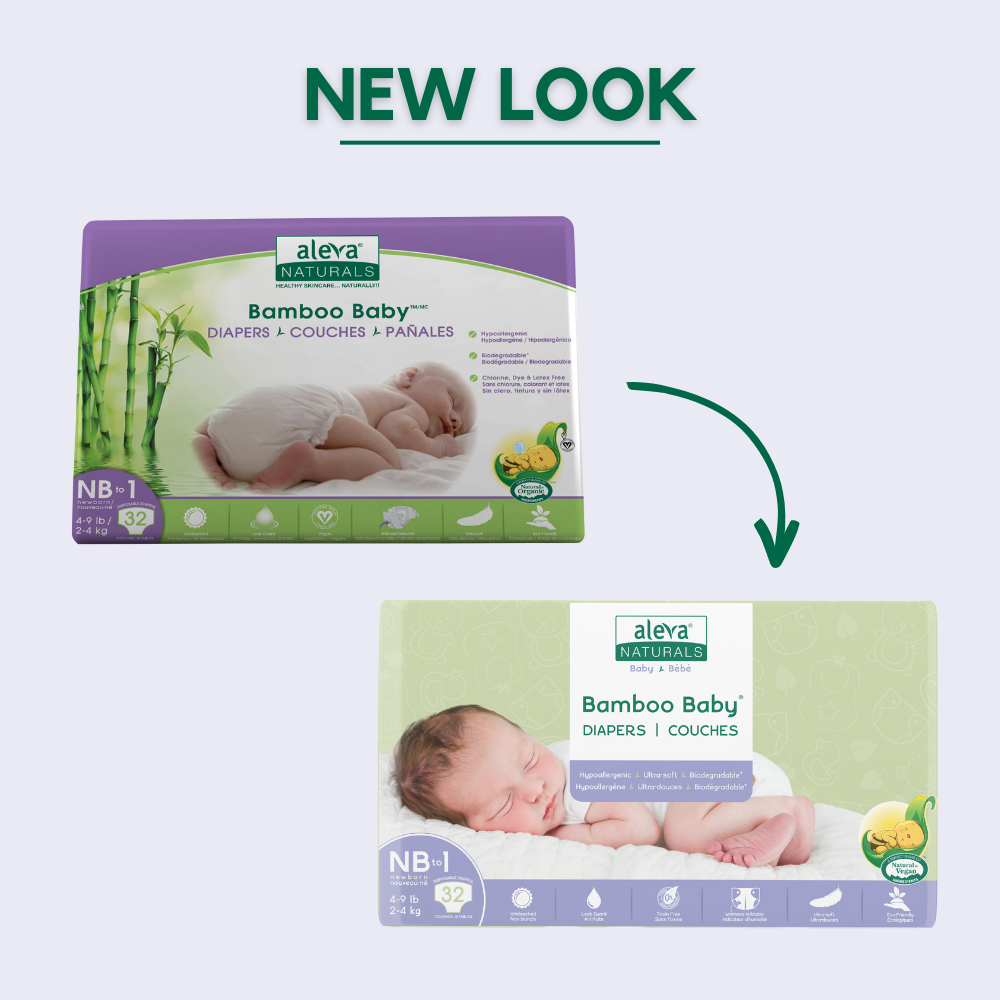Bamboo Baby Diapers - Size NB-1
