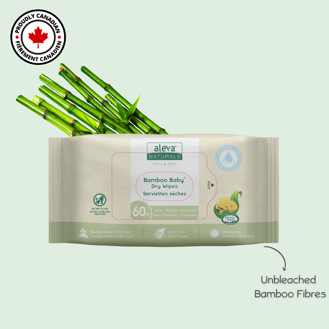 Bamboo Baby Dry Wipes