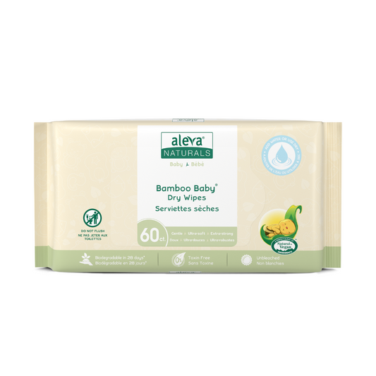 Bamboo Baby Dry Wipes