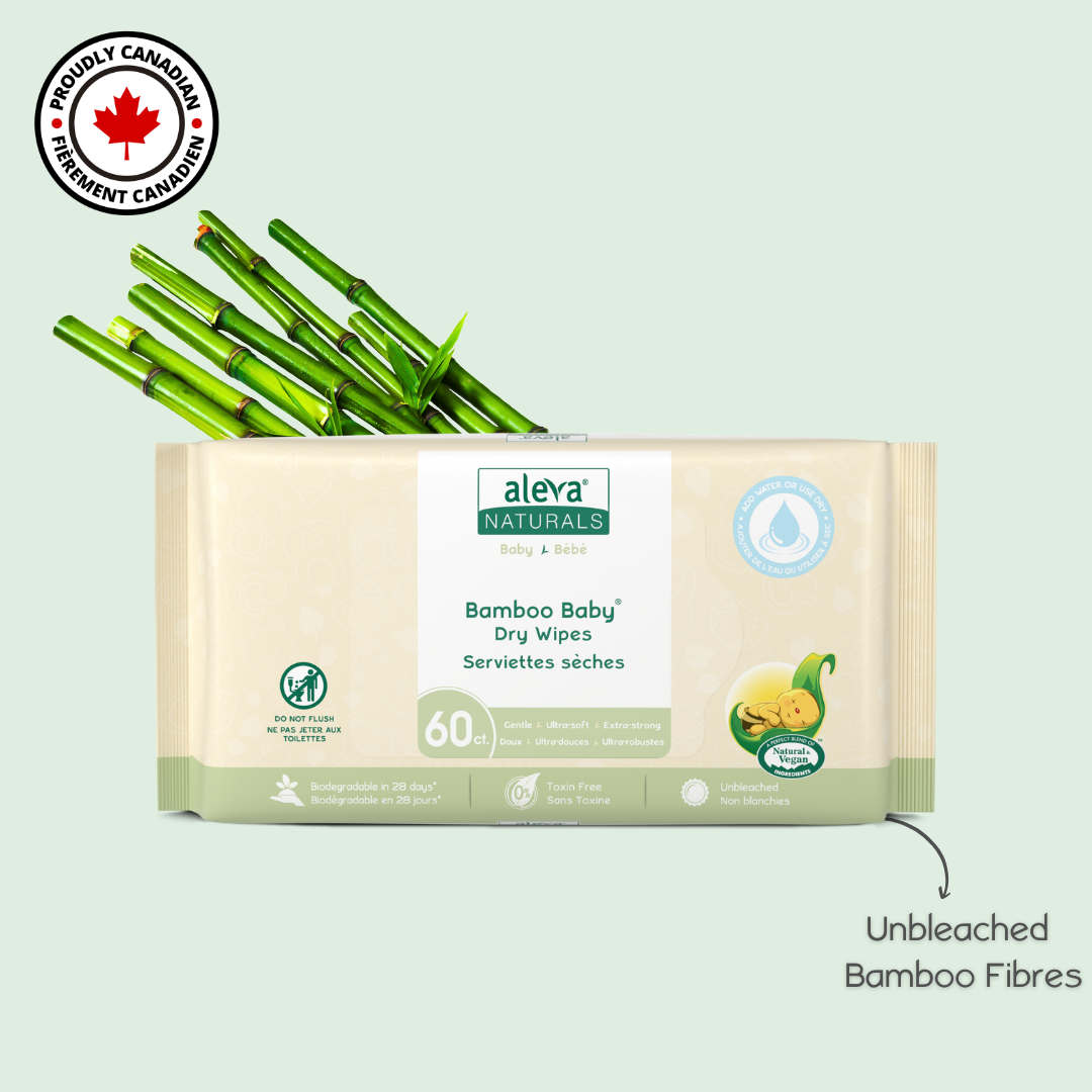 Bamboo Baby Dry Wipes