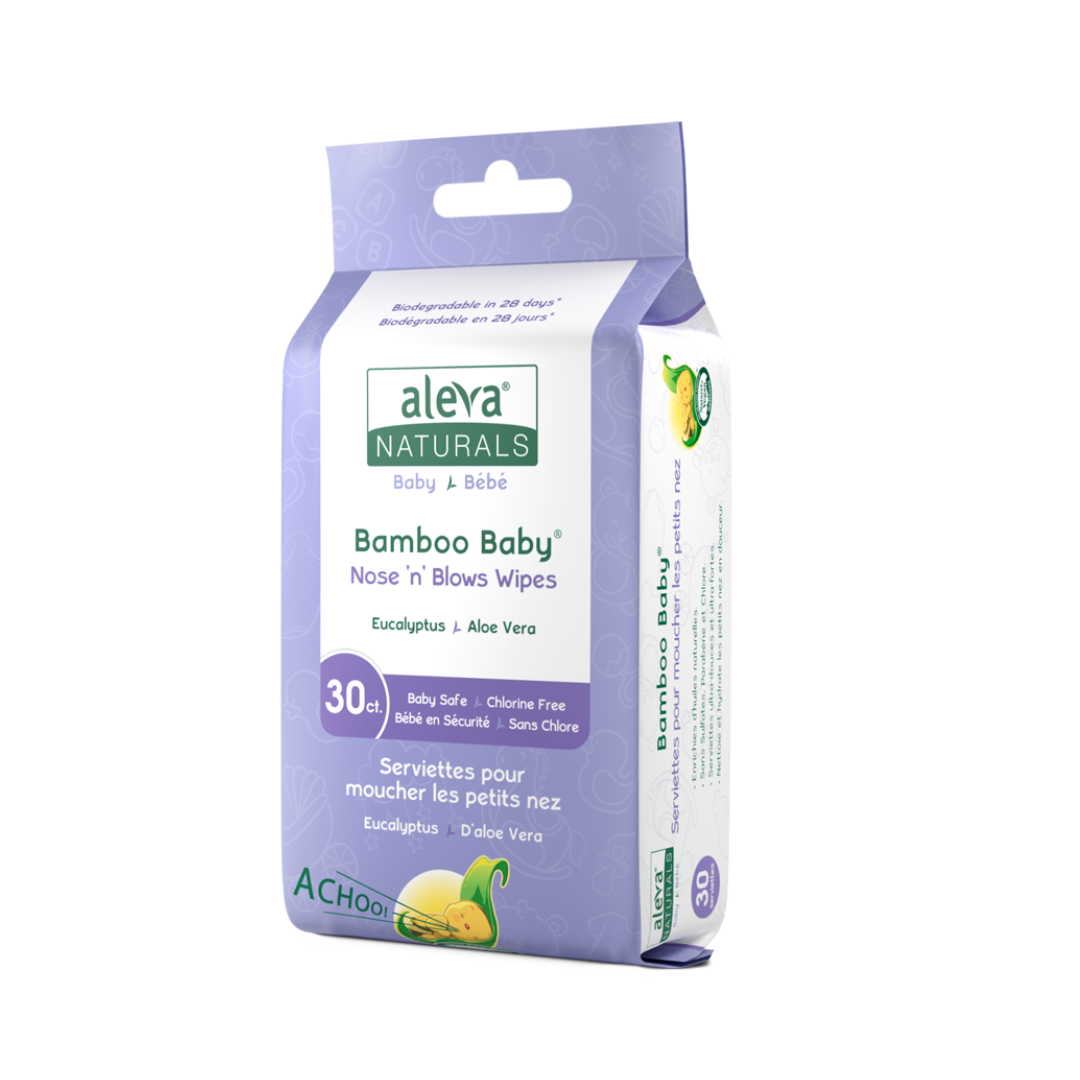 Bamboo Baby Nose 'n' Blows Wipes