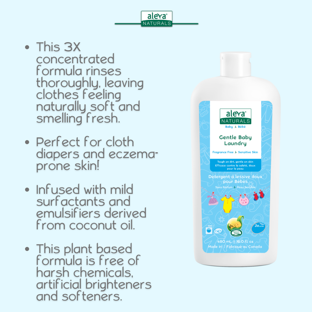 Gentle Baby Laundry, Convenient Travel Size